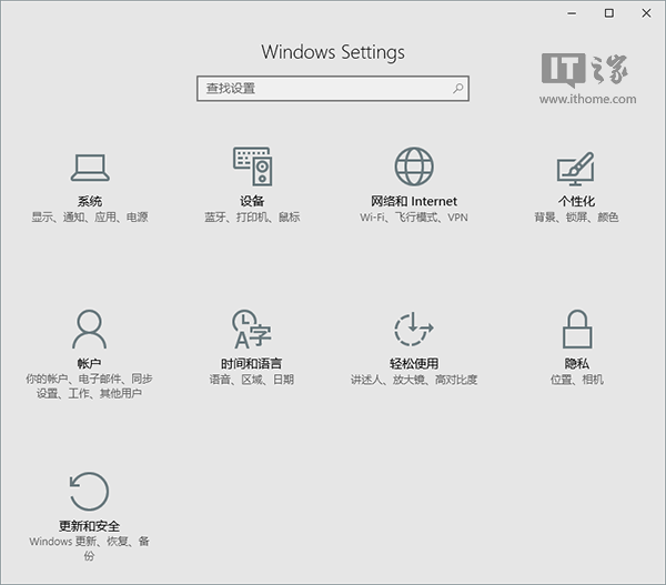 Win10一周年更新：控制面板的最后阵地